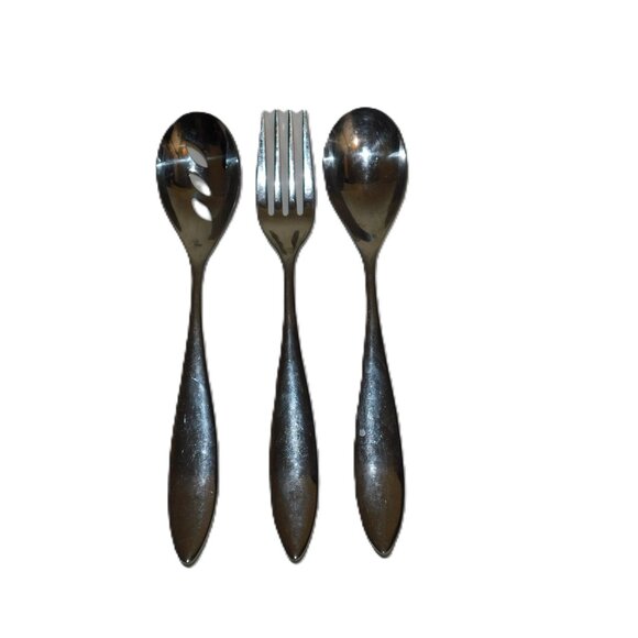 Robert Welch 18/10 Flatware Set With Serving Utensils 37 Pieces - Picture 2 of 11